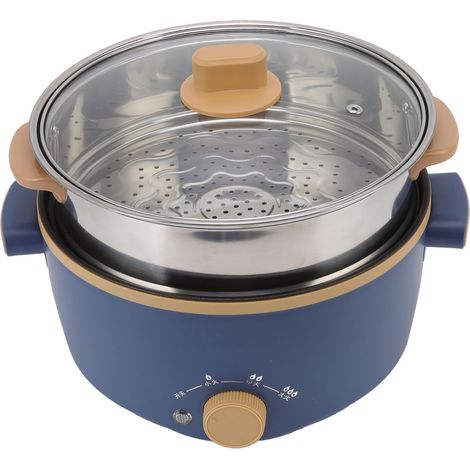 Autocuiseur électrique 2,5 L de qualité alimentaire, 800 W, multifonctionnel, double couche, réglable, portable, prise américaine 110 V (1/5)