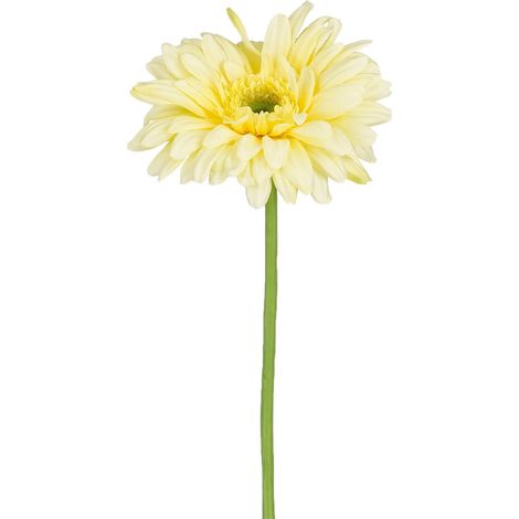 Mica Decorations künstliche Blume Gerbera gelb 60 cm