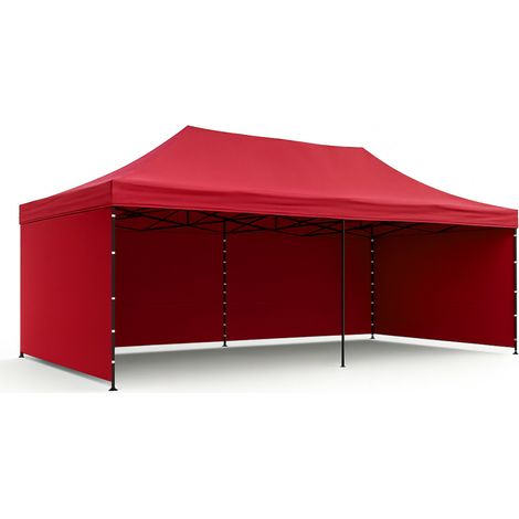 Aga Stand pieghevole 3x6m Rosso (1/5)