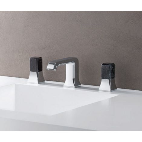 MELANGEUR LAVABO ITALY 3 TROUS POIGNEE MARQUINIA AVEC VIDAGE UP&DOWN - CRISTINA ONDYNA IT20551MQ