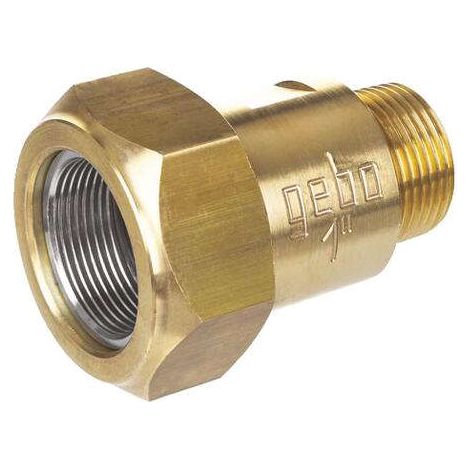 Raccord à compression laiton pour tube acier M20/27