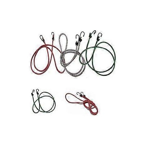 Sangle élastique extensible de 1,5 m pour barres de toit de voiture, crochets, cordons élastiques, élastiques légers pour cheveux, vélos (1/5)