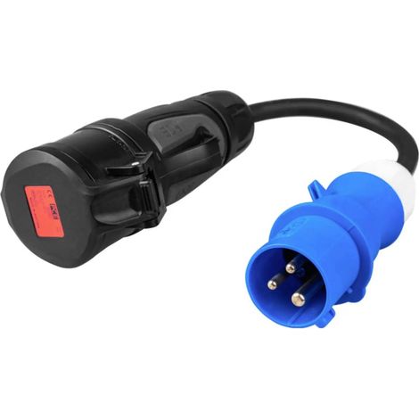 [NEUWERTIG] B-Ware Green Cell Adapterkabel Verbindungskabel E Mobility Rot 16 A 400 V Cee Kupplung