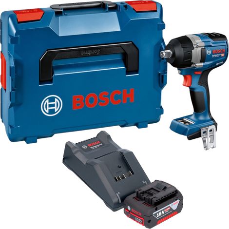 Bosch 06019L9001 GDS 18V-750 C Avvitatore a impatto a batteria - senza batteria - senza caricabatterie + L-BOXX 136 (1/5)
