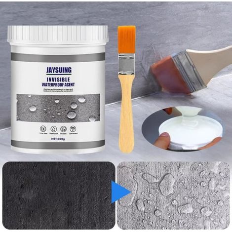 300G Jaysuing Invisible Waterproof Agent, Étanchéité Toiture, Etancheite Douche, Resine Etancheite, Mastic Imperméable Transparent (1/4)