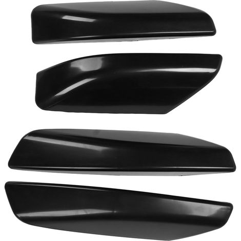 4 Cache-embouts de barres de toit pour SUV 4Runner N210 2003-2009, coques latérales noires, kit de 4 pièces de rechange, protections d'extrémité de rail, accessoires auto compatibles 4WD. (1/5)