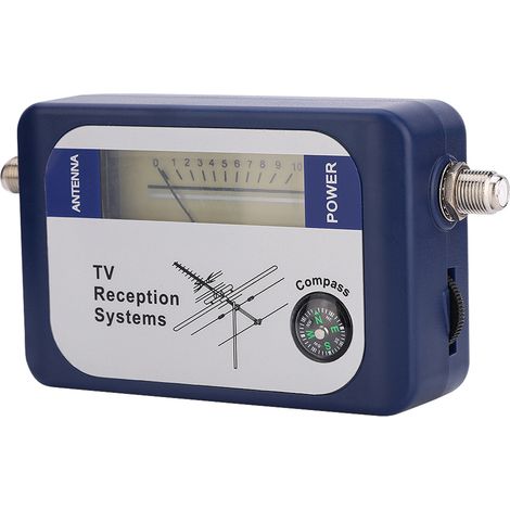 Détecteur de Signal Antenne TV Numérique Mini Finder pour Réception Aérienne et Terrestre (1/5)