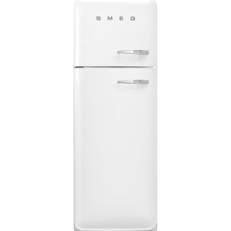 Smeg FAB30LWH6 frigorifero con congelatore Libera installazione 294 L Bianco Made in Italy. Capacità netta totale: 294 L. Cerniera porta: Sinistra. Classe climatica: SN-T, Emissione acustica: 34 dB... (1/5)