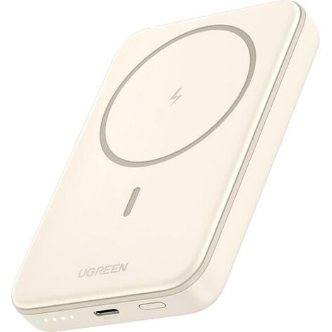 Ugreen PB561 10000mAh Magnetische Powerbank, USB-C, 15W (Beige)