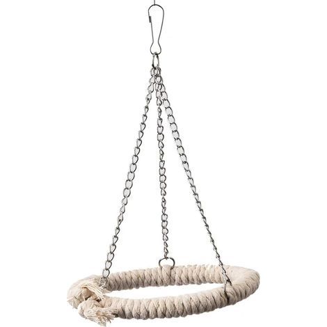 Parrot Swing, Cotton Rope, Ring Ladder, Bird Cage (1/5)