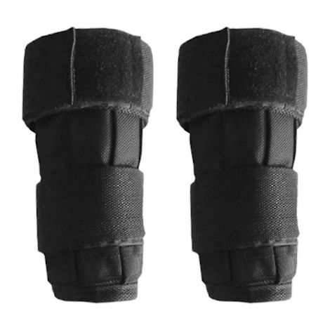 Lot de 2 poids de poignet ajustables de 5/10 kg, poids de cheville Oxford pour l'entraînement - Bon poids de 10 kg (1/4)