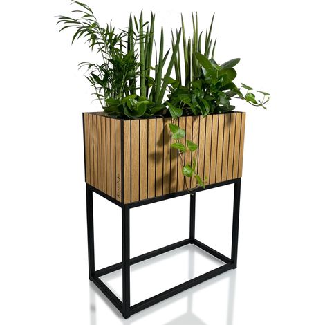 Soporte para flores LOFT FIORINO, lamas 42x22x50 cm (1/5)
