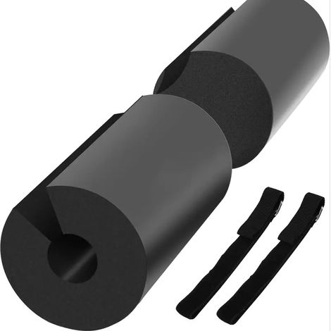 Coussinets pour barres d'haltères, coussinets pour squats, protections cervicales, mousse, coussinets d'haltérophilie, accessoires pour barres olympiques et standard