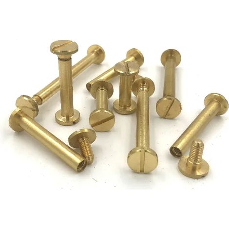 VITE GIUNZIONE A CANNOCCHIALE CASATI OTTONE   CS480OT  5MA  MM.40