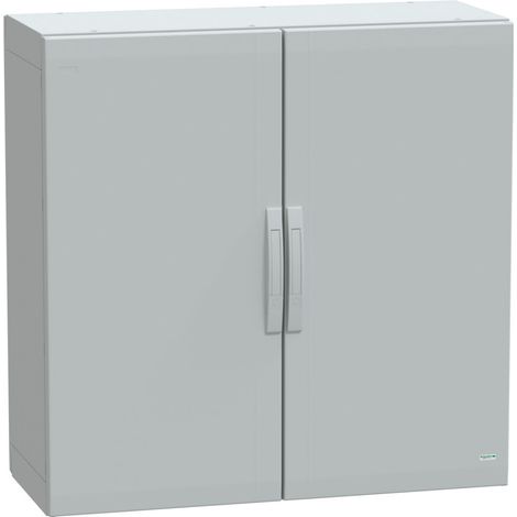 Thalassa PLA - Armoire polyester 1000x1000x420 - IP65 Ral 7035 - NSYPLA10104G (1/2)