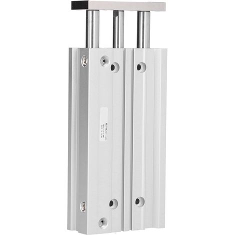 Vérin pneumatique à double effet avec tige de guidage en aluminium et palier lisse MGPM20-125Z (1/5)
