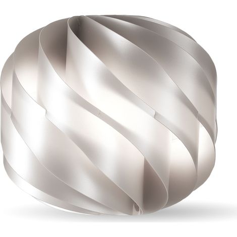 Lampada Da Scrivania-Ufficio Moderna Globe Polilux ® Argento 1 Luce E14 (1/2)