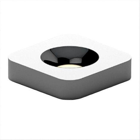 Ultradünner quadratischer LED-Spot, LED-Deckenleuchte für Wohnzimmer, Schlafzimmer, Küche (1/5)
