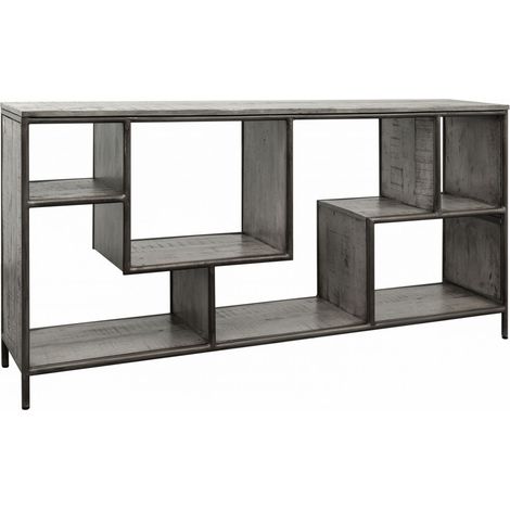 Regal Mango 183x40x90 grau lackiert HEAVY INDUSTRY 106 (1/3)
