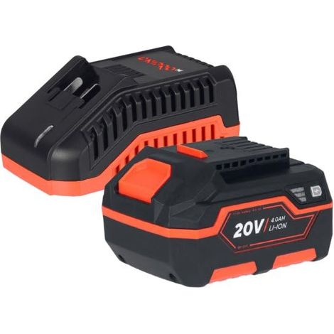 Dnipro-M Kit Batería 20V 4Ah BP-240 + Cargador FC-230 3A Ecosistema DM20 Compatible con +30 Herramientas Inalámbricas