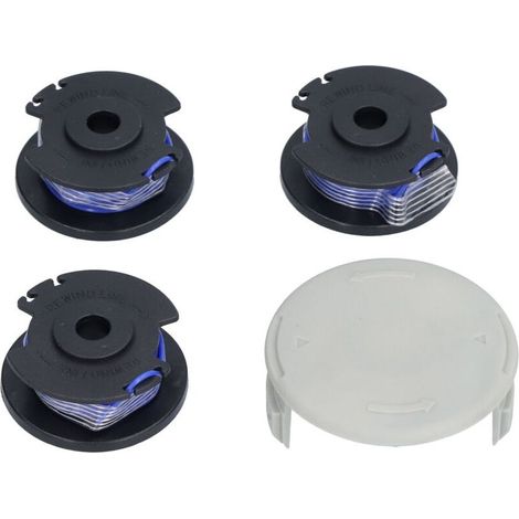 Ligne de Trim et Chapeau Compatible Ryobi 18/24/40V pour Tondeuse à Gazon - Accessoire de Remplacement Idéal - KZQ (1/5)