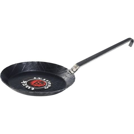Bratpfanne schmiedeeisern mit Hakenstiel Ø28cm schwarz (1/5)