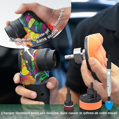 S4 Cordless Detail Polisher,Brushless Motor