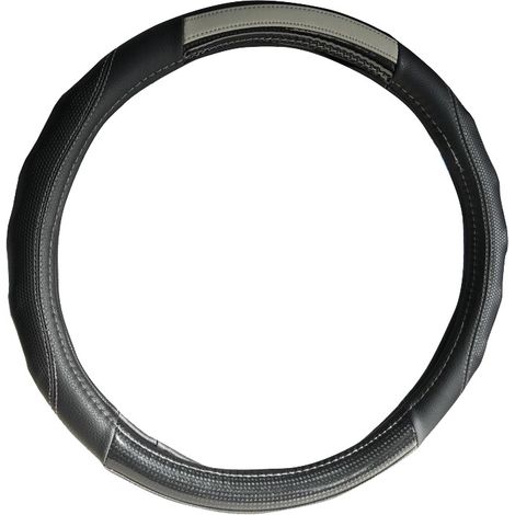 Couvre-volant carbone thermoforme sport Incar Noir (1/5)