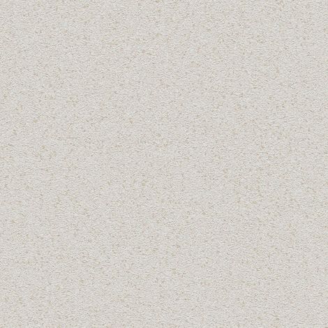 Papier peint unicolor Profhome LC522402-DI papier peint intissé gaufré à chaud gaufré avec une texture tangible et des accents métalliques crème ivoire-clair blanc crème or 5,33 m2