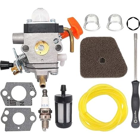 Carburateur C1Q-S174 pour STIHL FS87 FS90 FS100 FS110 FS130 HL90 HL95 HL100 HT100 HT101 KM90 KM100 KM110 SP90 Coupe-carburateur Remplace 4180-120-0610