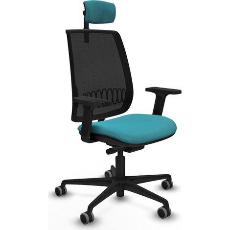 Silla de oficina piqueras y crespo Alares negro espuma de alta calidad (1/2)