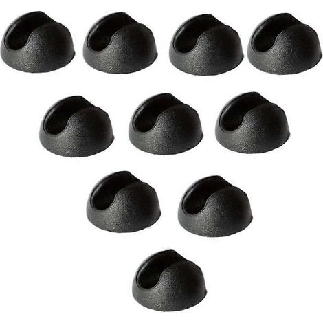 Lot de 10 protège-pieds pour pinces à cheveux, adaptés aux pieds de table de 10 à 12 mm, à monter soi-même. (1/5)