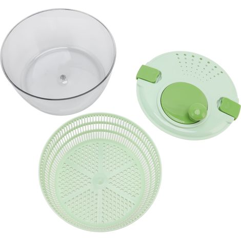 Panier à salade 4L en PP, essoreuse multifonction pour légumes, vert, pour cuisine domestique