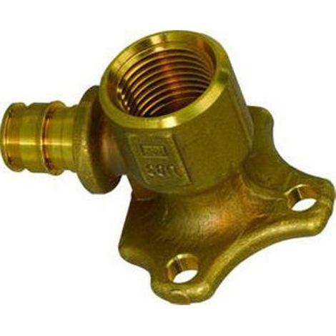 Uponor Pe xa q&e plaque murale 16x1/2 bi laiton
