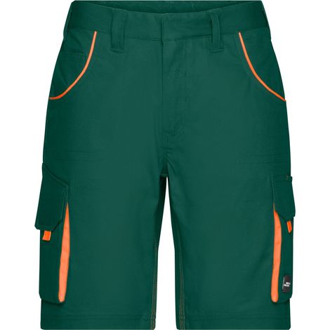 James & Nicholson Bermuda JN872 Gr. 54 dark-green/orange (1/5)