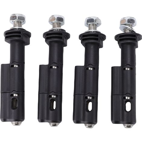 Goupilles de fixation pour plaques de traction, lot de 4, avec verrou de sécurité antivol, compatibles avec les plaques de désensablage Maxtrax MKII. (1/5)