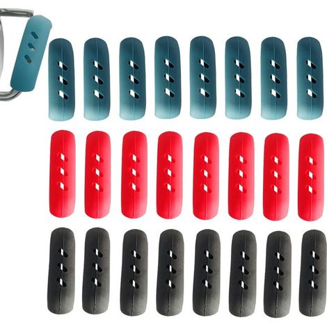 12 Paires Poignées de Casserole de Protection Thermique en Silicone Mini Porte-poignée en Silicone Gants Poignées de Casserole en Silicone Pot (1/5)