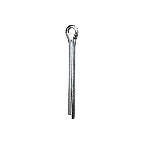 Restagraf Goupille Fendue d=10x100 mm Din 94 Compatible avec Tout Type de Vehicule (Pack de 25 Pcs) (1/4)