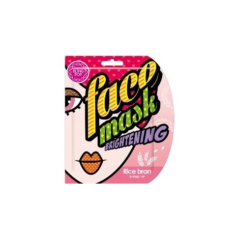 Bling Pop – leuchtende Tuchmaske