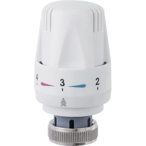 Válvula termostática para radiador, cabezal de termostato M30 x 1.5, cabezal de válvula de radiador de repuesto para oficina en casa (1/4)