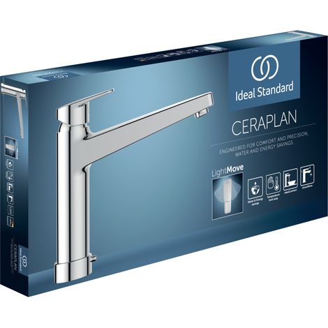Ideal Standard Ceraplan grifería de cocina, con caño alto, (1/2)