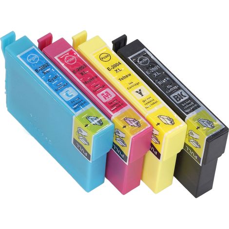 4-Farben-Tintenpatrone (Schwarz, CMY), ABS-Gehäuse, lichtbeständiger Druck, Kombipackung für XP 200 (1/5)