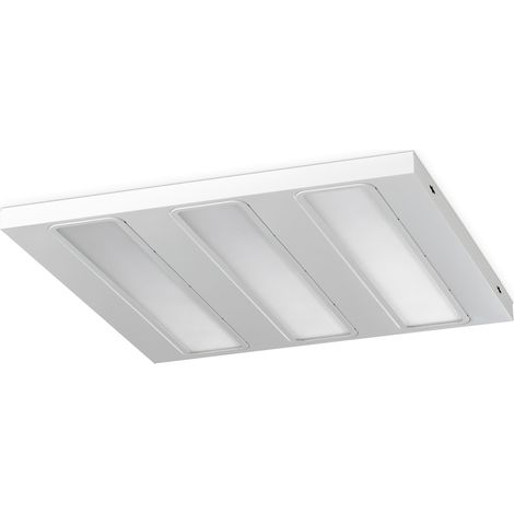 Plafonnier encastré MAB IP40 LED SMD 45W 4210lm CRI80 4000K 110º Blanc (1/5)