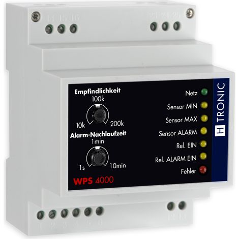 H-TRONIC Interrupteur de niveau d'eau WPS4000, fixation sur rail DIN (1/2)