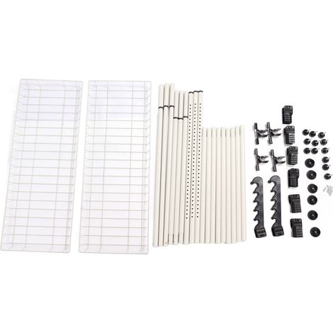 Portique à vêtements pliable d'intérieur, outils de bricolage gratuits, support de vêtements réglable robuste pour maison (1/5)