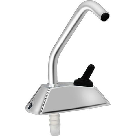Robinet d'évier monotrou pour camping-car, bateau, cuisine, caravane, rotation complète à 360°