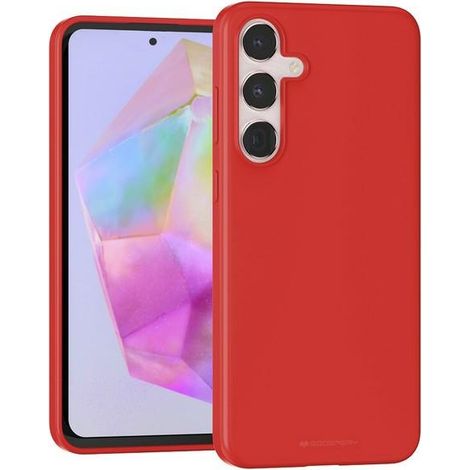 Funda para Samsung Galaxy A35 color rojo mercurio.