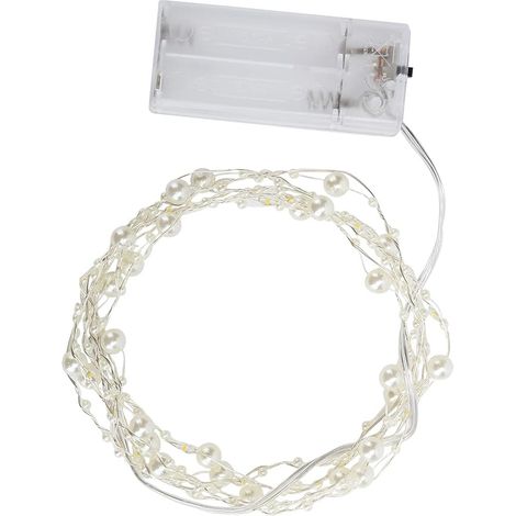 Guirlande Lumineuse à LED, Perles LED Light 217cm / 85.4in Perles pour Meubles/lit/fenêtre/escaliers (1/5)