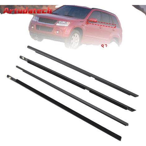 Joint de vitrage de porte, matériau en caoutchouc, pour Suzuki Grand Vitara, type de montage : remplacement direct, emplacement : avant et arrière, état : 100 % neuf (1/5)