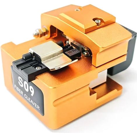 S09 Épisseuse Coupe-Fibre Optique FTTH Cliveuse de Fibre Optique S09 (1/5)